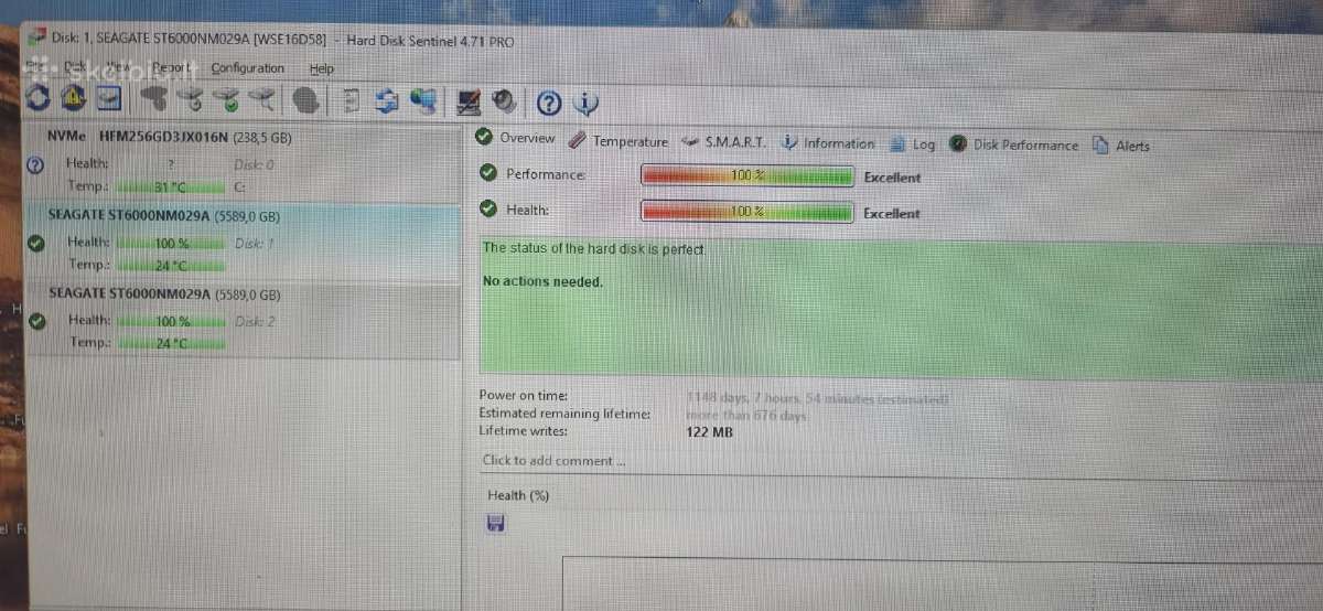 Sas HDD 3.5" 12tb 12g, 6b, 4tb, 1tb - nuotraukos Nr. 5