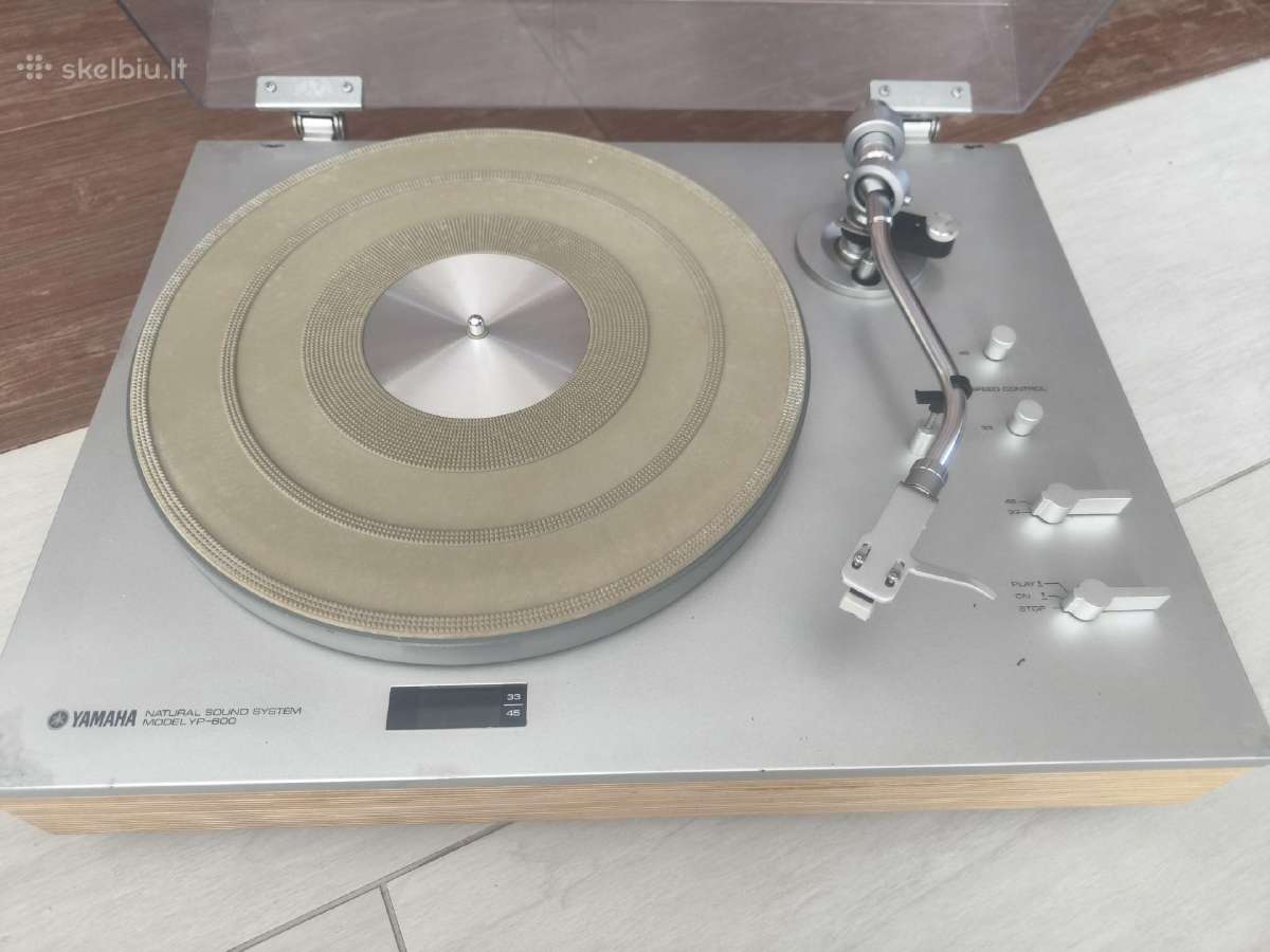 Yamaha Yp-600 plokštelių grotuvas - nuotraukos Nr. 4