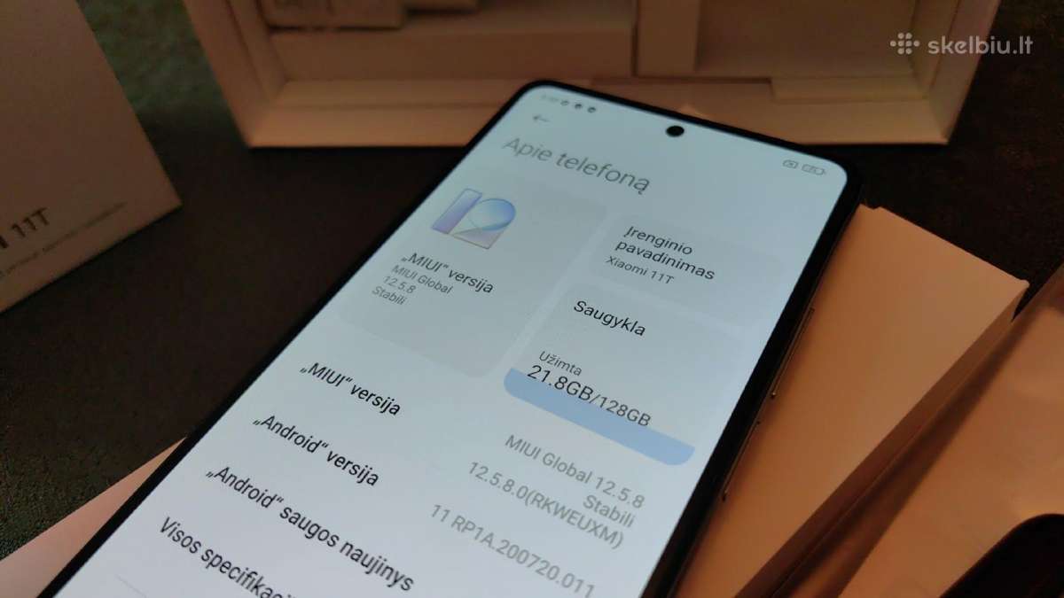 Xiaomi 11t 5G Dual Sim - nuotraukos Nr. 5