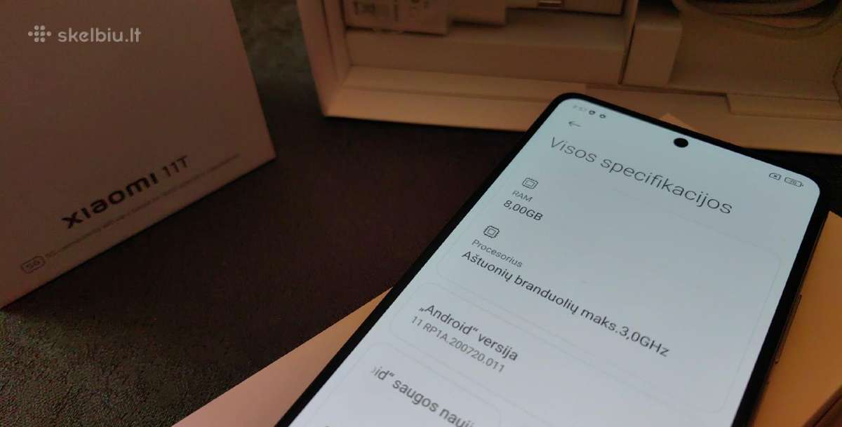 Xiaomi 11t 5G Dual Sim - nuotraukos Nr. 6