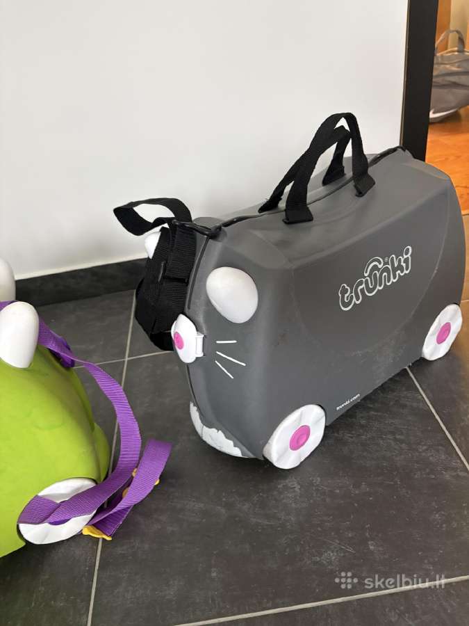 Parduodami Trunki vaikiški lagaminai - nuotraukos Nr. 2