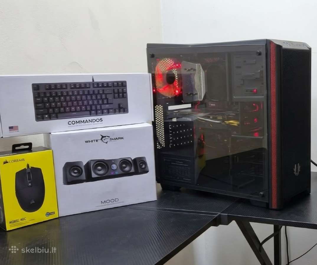 Žaidimų kompiuteris i5-6600k / Rx 580 8gb / 16gb - nuotraukos Nr. 4