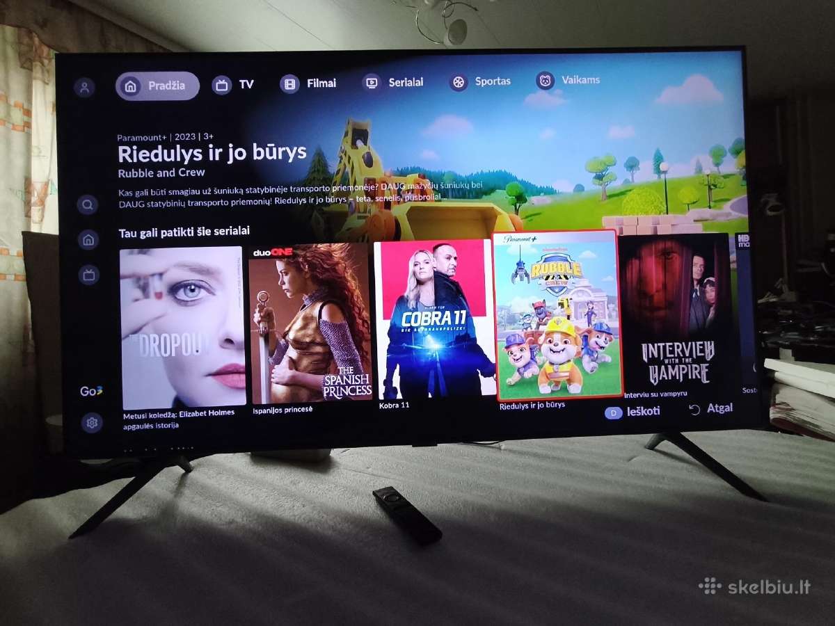 Samsung 55" 140cm Smart 4k Uhd - nuotraukos Nr. 15