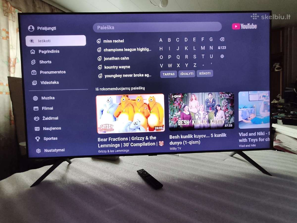 Samsung 55" 140cm Smart 4k Uhd - nuotraukos Nr. 16