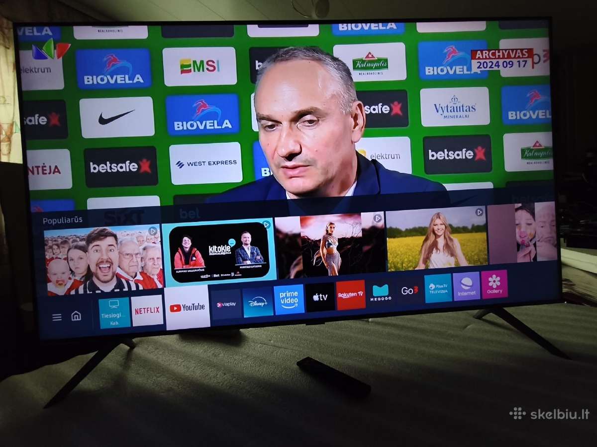 Samsung 55" 140cm Smart 4k Uhd - nuotraukos Nr. 17