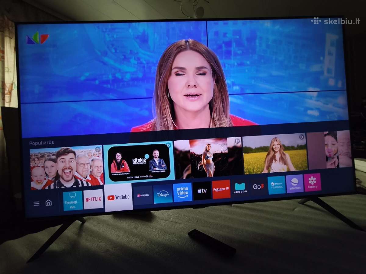 Samsung 55" 140cm Smart 4k Uhd - nuotraukos Nr. 19