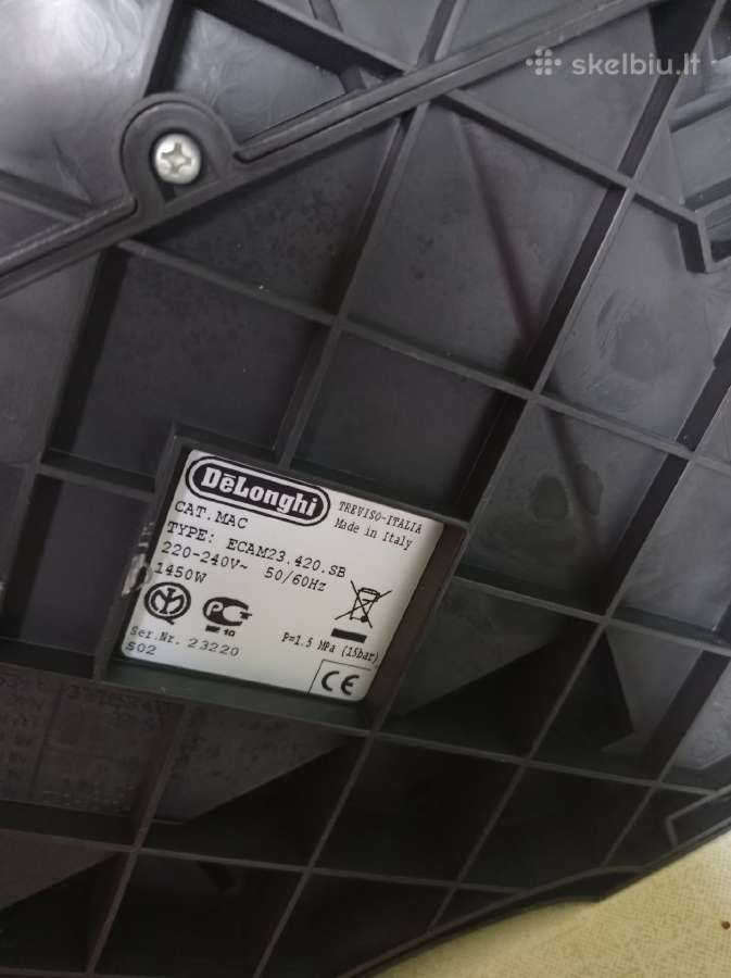 Delonghi automatinis kavos aparatas, geros buklės - nuotraukos Nr. 11