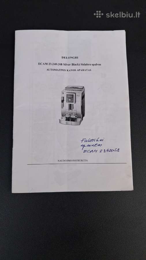 Delonghi automatinis kavos aparatas, geros buklės - nuotraukos Nr. 13