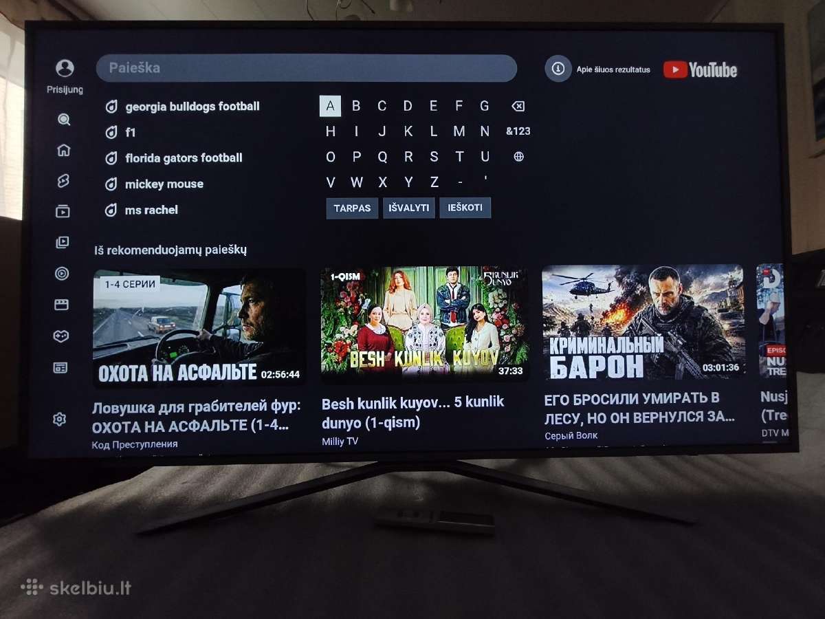 Samsung 55" 140cm. Smart 4k Uhd - nuotraukos Nr. 5