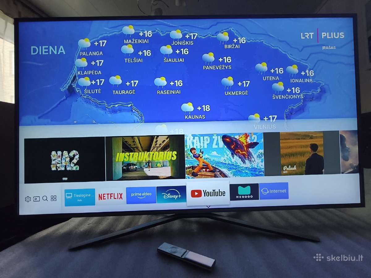 Samsung 55" 140cm. Smart 4k Uhd - nuotraukos Nr. 18