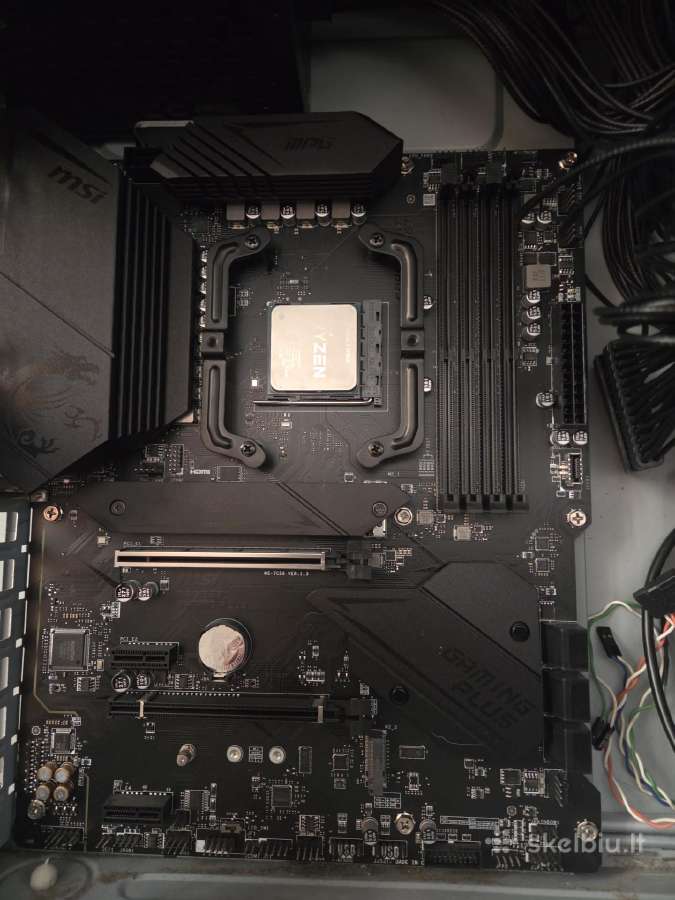 Parduodu Msi Mpg B550 Gaming Plus su Ryzen 3700x - nuotraukos Nr. 2