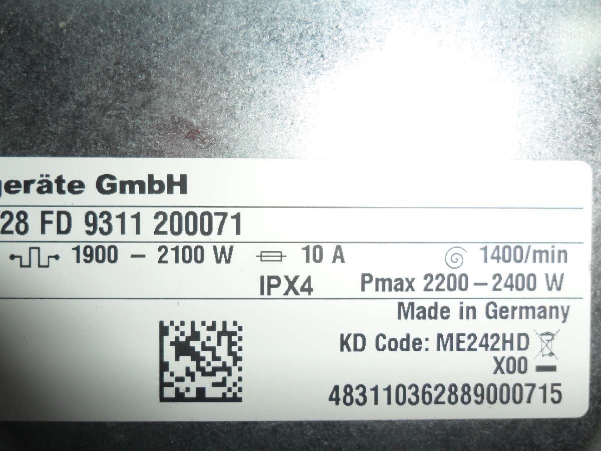 Siemens Wm14y54d Iq800 - nuotraukos Nr. 8