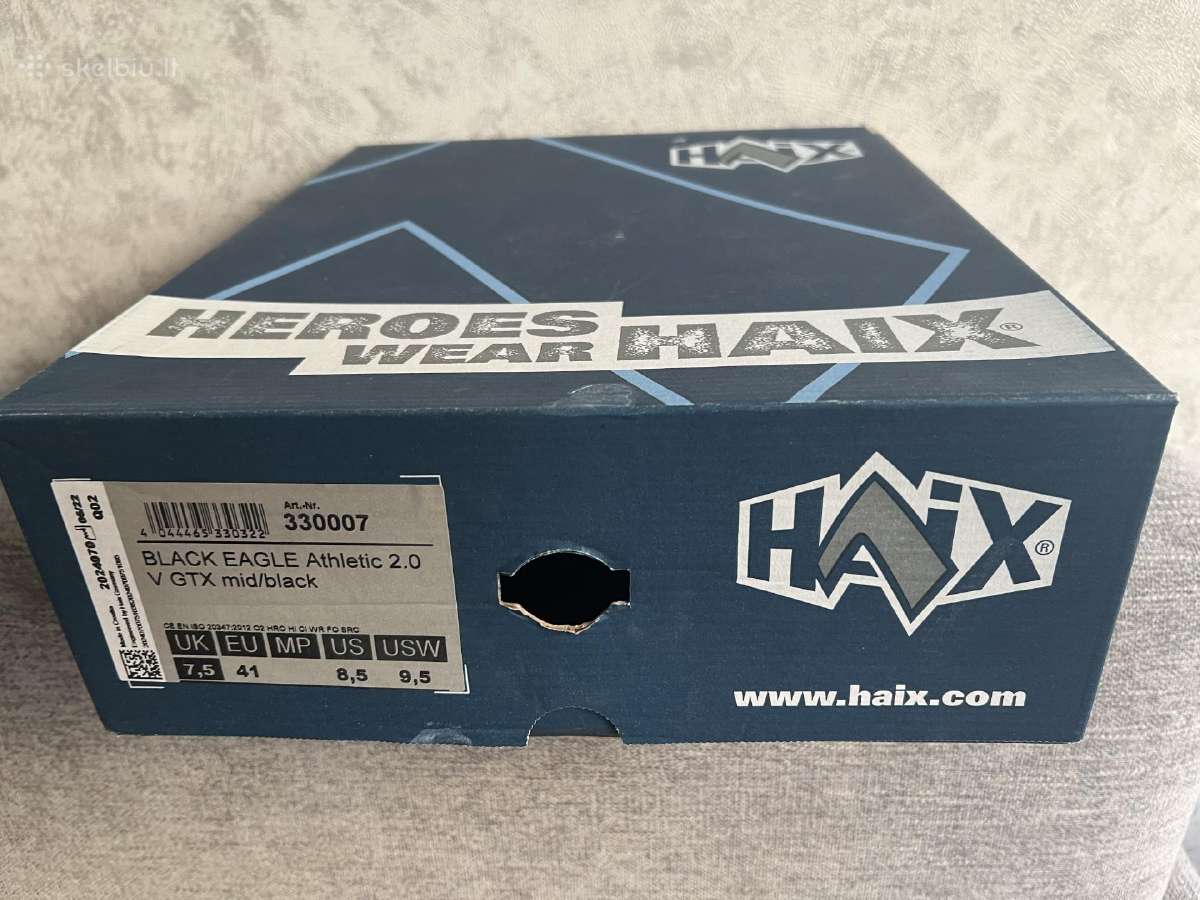 Batai Haix Black Eagle Athletic 2.0 V Gtx Mid - nuotraukos Nr. 12