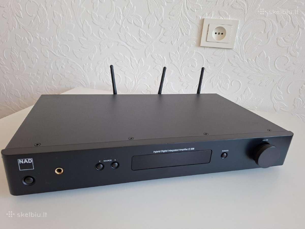 Nad C338 stereo stiprintuvas su tinklo grotuvu - nuotraukos Nr. 2