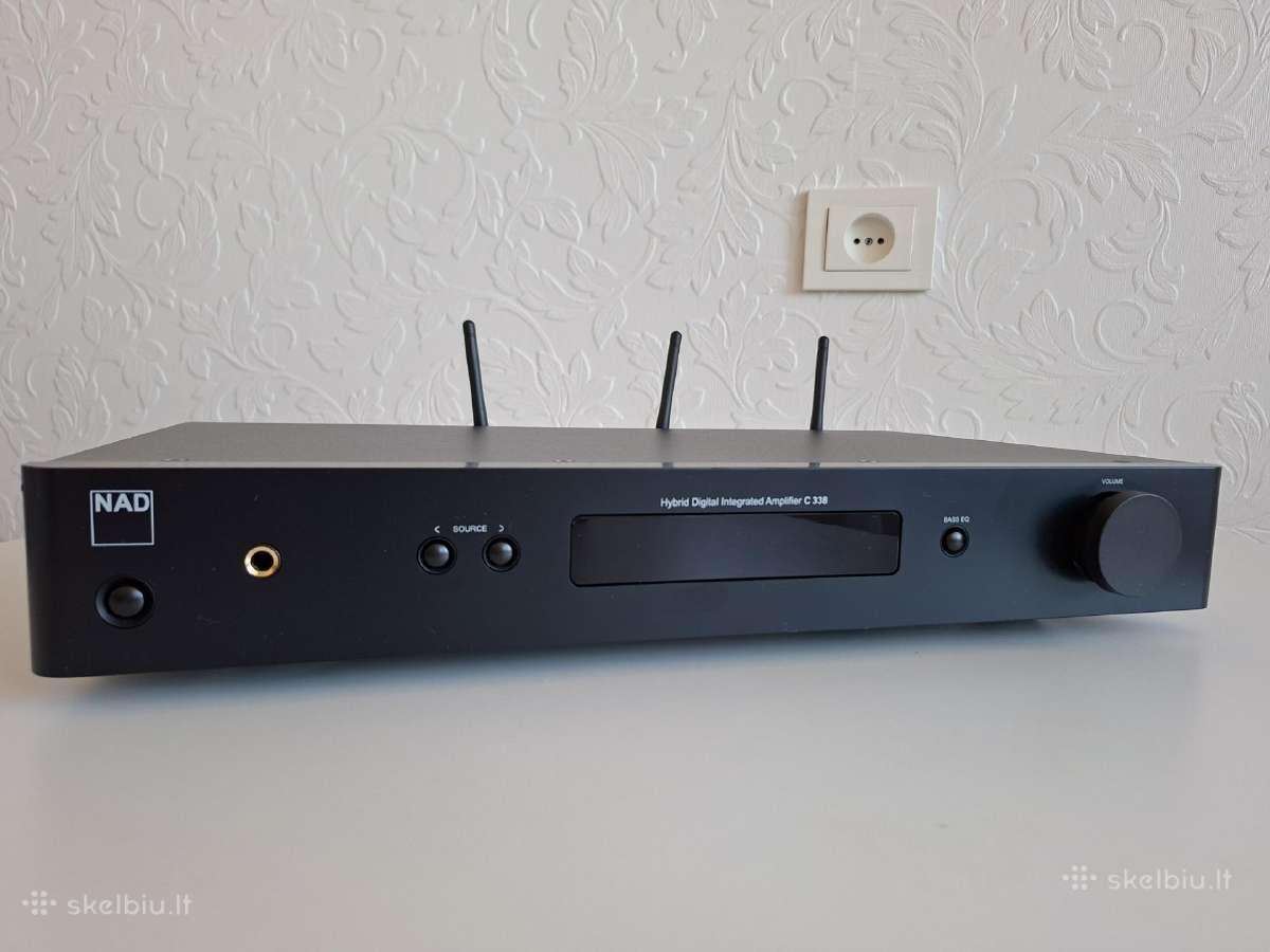 Nad C338 stereo stiprintuvas su tinklo grotuvu - nuotraukos Nr. 4
