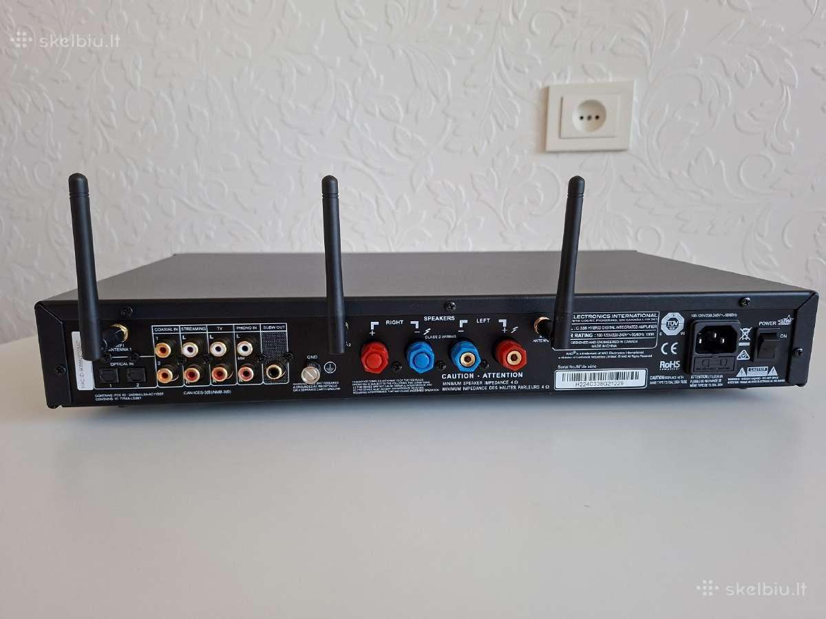 Nad C338 stereo stiprintuvas su tinklo grotuvu - nuotraukos Nr. 5