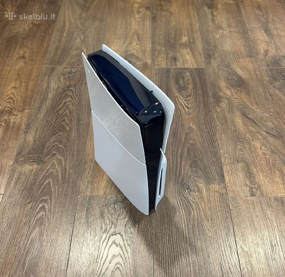 Playstation 5 Slim, Black & White, 1tb su CD - nuotraukos Nr. 2