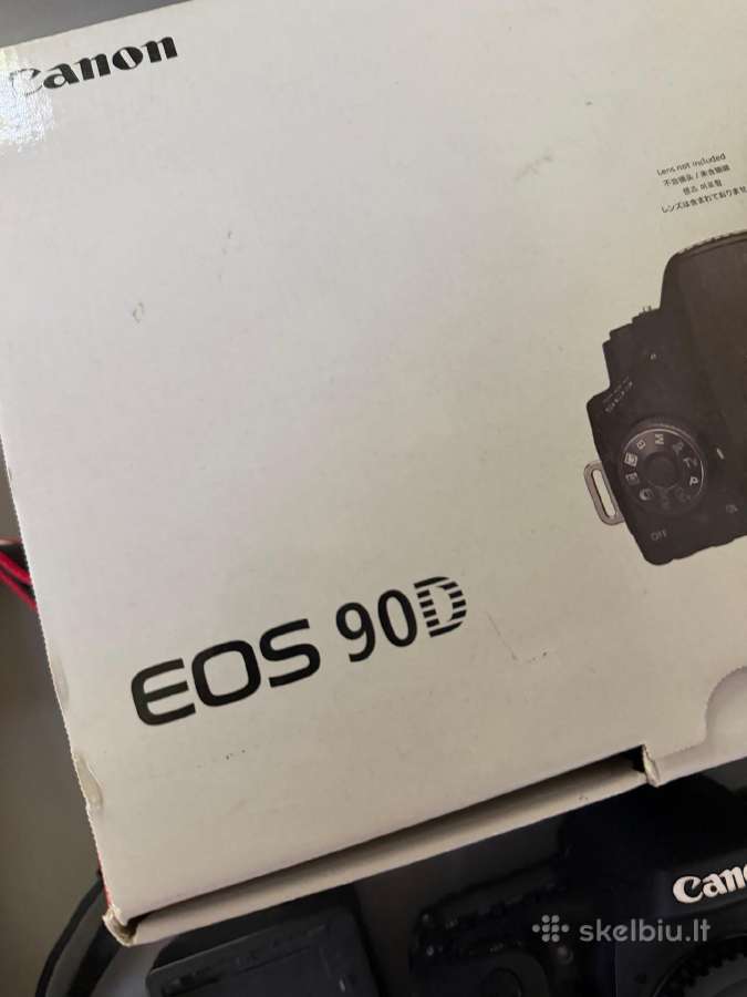 Canon EOS 90d fotoaparatas su (2 objektyvais) - nuotraukos Nr. 3