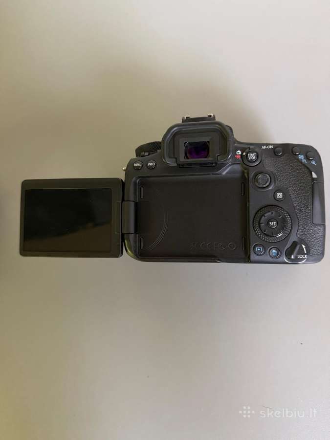 Canon EOS 90d fotoaparatas su (2 objektyvais) - nuotraukos Nr. 6