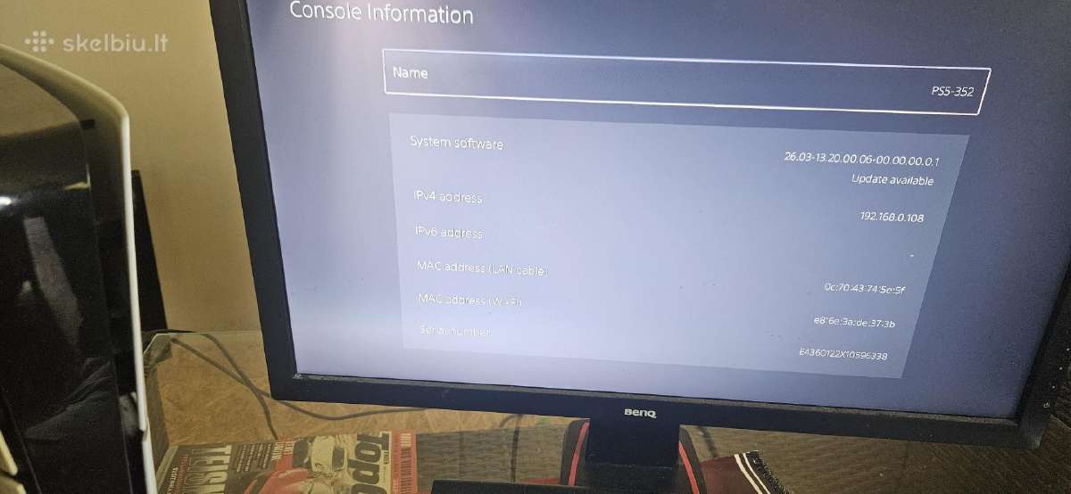 Ps5 slim digital 1tb - nuotraukos Nr. 3