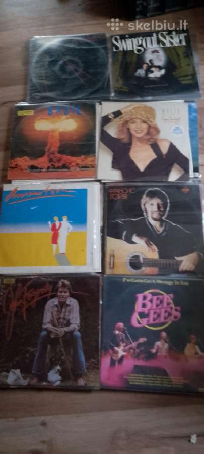 Vinilinės plokštelės - nuotraukos Nr. 4