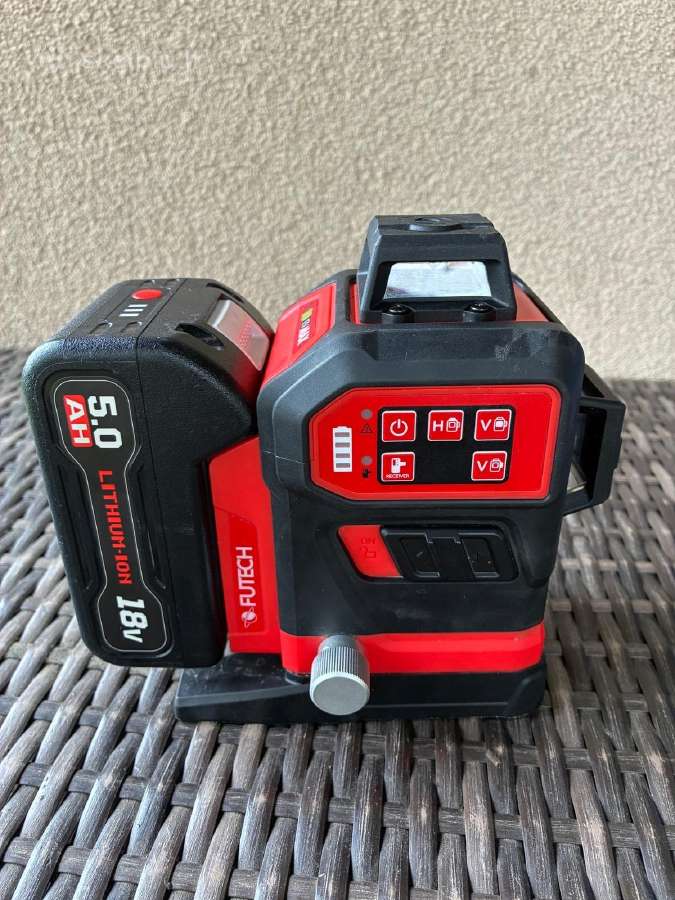 Lazeris Futech Multicross 3d18v Max Green - nuotraukos Nr. 4
