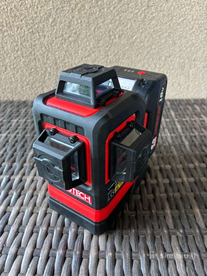 Lazeris Futech Multicross 3d18v Max Green - nuotraukos Nr. 6