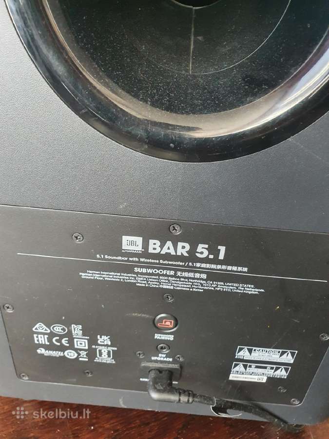 Jbl bar 5.1 - nuotraukos Nr. 2