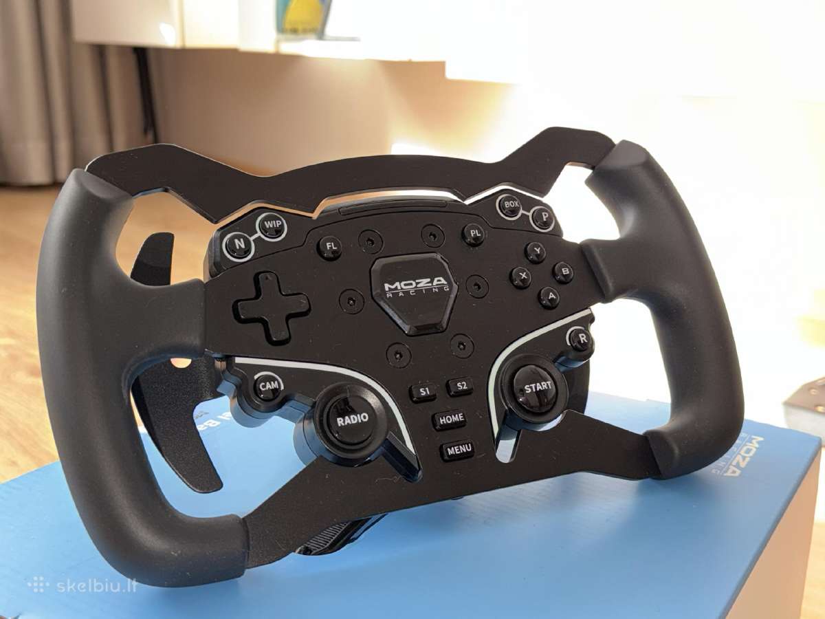 Moza R3 Bundle + Es Formula wheel žaidimų vairas - nuotraukos Nr. 2
