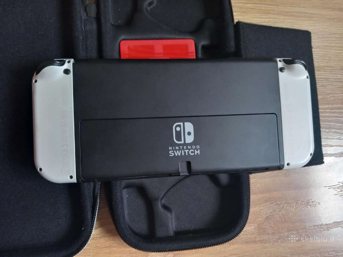 Switch Oled +4 žaidimai + deklas - nuotraukos Nr. 10