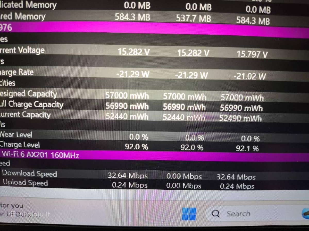 T14s Fhd Touch 500ni i5-1145g7 16 512 0% Usa Kb - nuotraukos Nr. 6