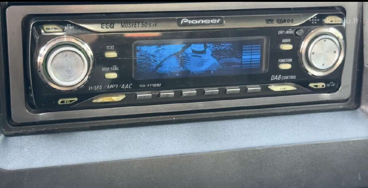 Pioneer deh-p7700mp su grafika - delfinai formulės - nuotraukos Nr. 2