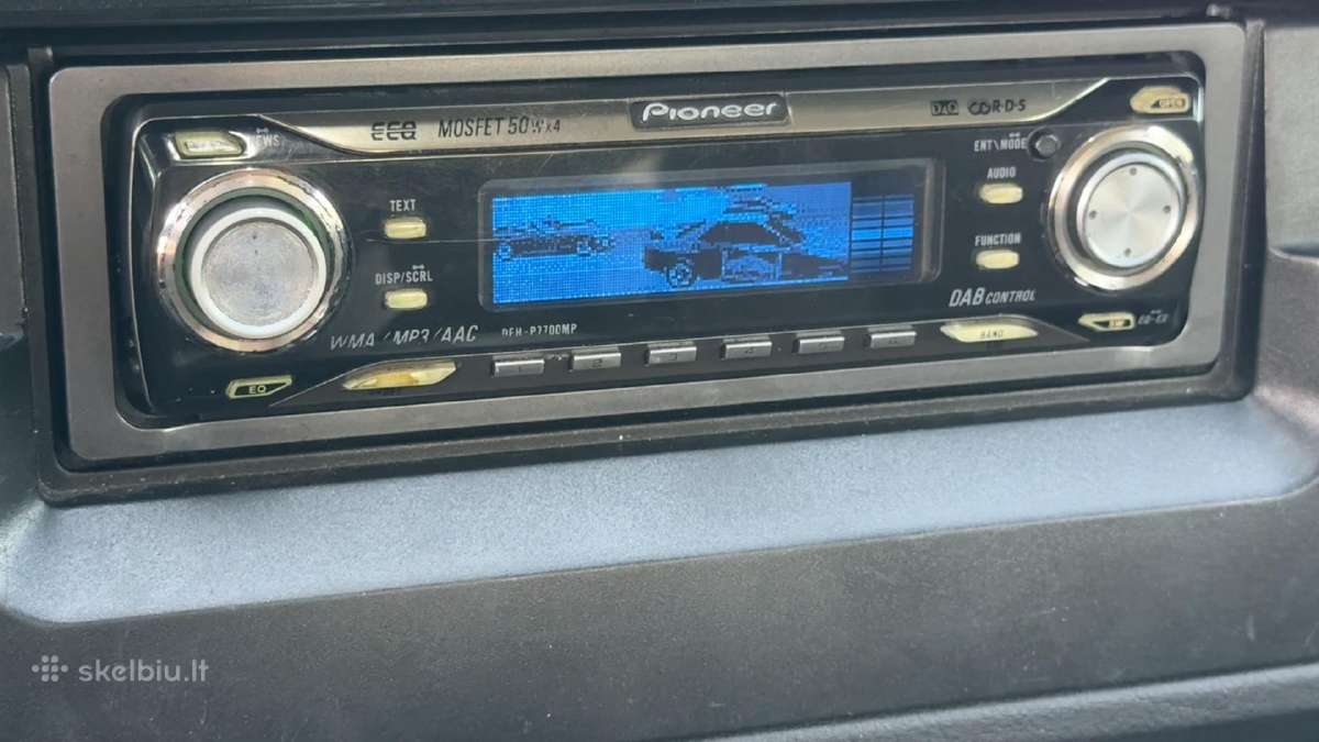 Pioneer deh-p7700mp su grafika - delfinai formulės - nuotraukos Nr. 3