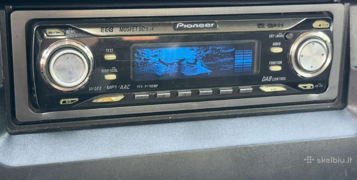 Pioneer deh-p7700mp su grafika - delfinai formulės - nuotraukos Nr. 4