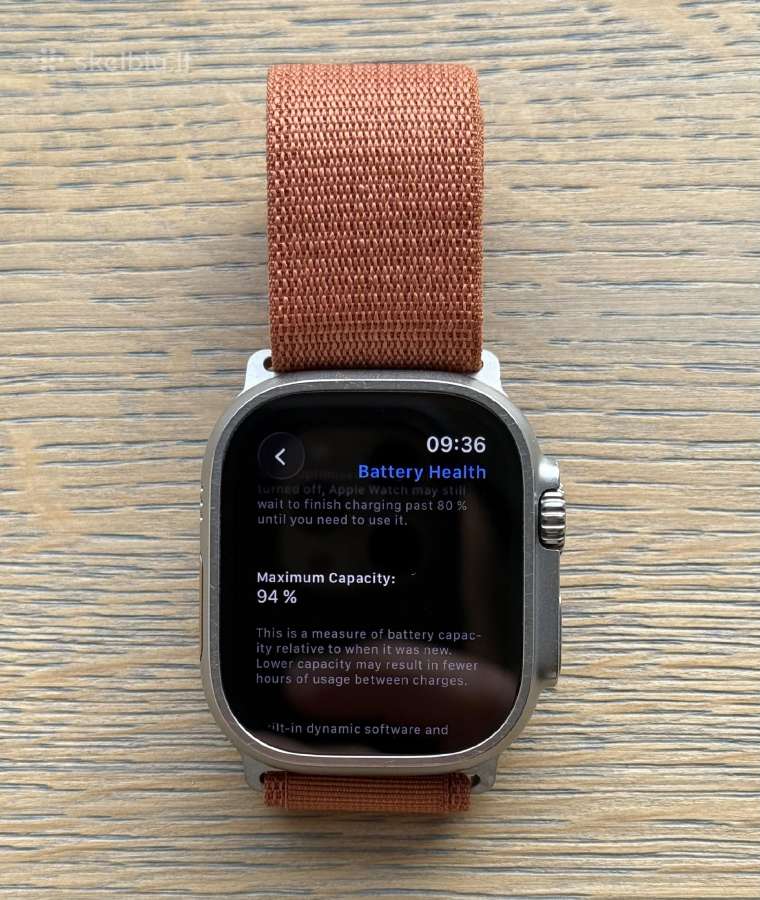 Apple Watch Ultra 2 - nuotraukos Nr. 7