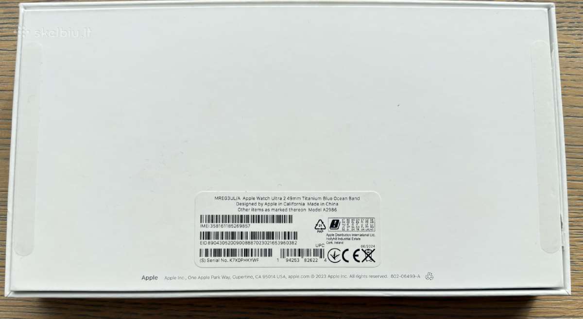 Apple Watch Ultra 2 - nuotraukos Nr. 8