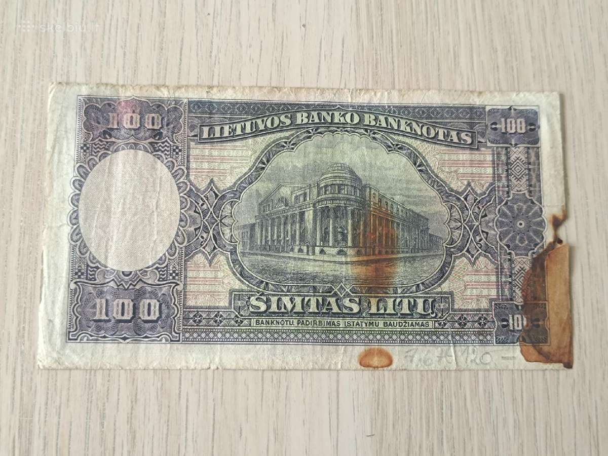 1928m 100 litų - nuotraukos Nr. 2