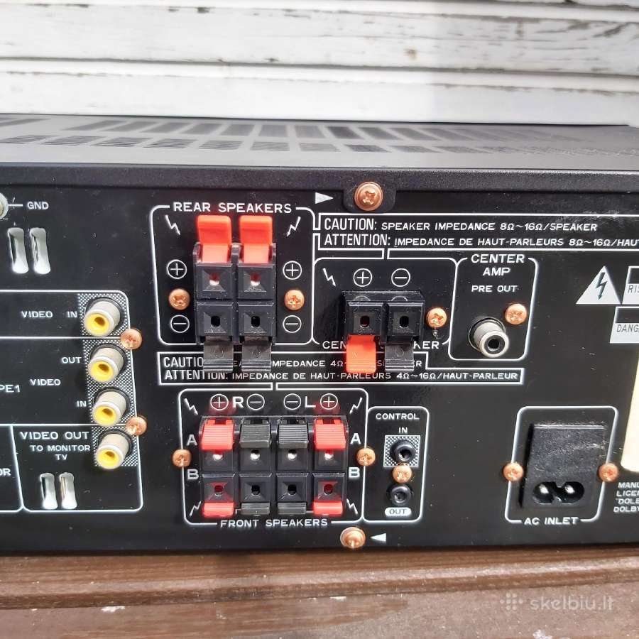 Pioneer Vsx-452 - nuotraukos Nr. 4