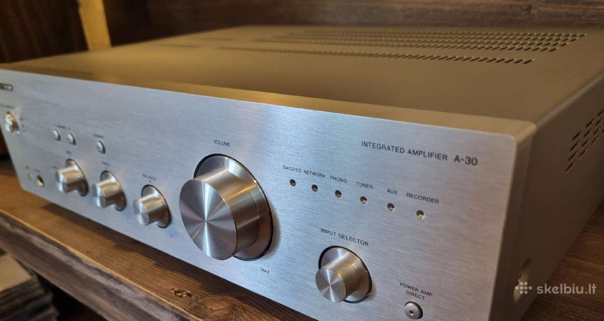 Puikus Pioneer stiprintuvas A-30s - nuotraukos Nr. 3