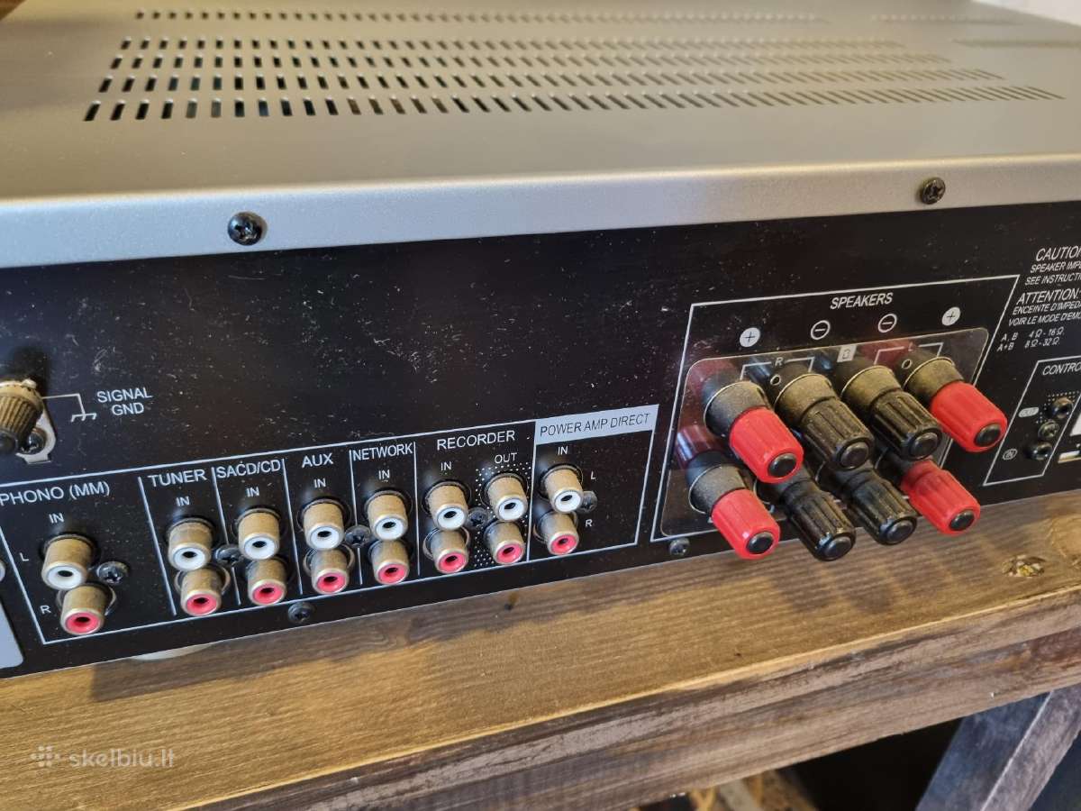 Puikus Pioneer stiprintuvas A-30s - nuotraukos Nr. 6