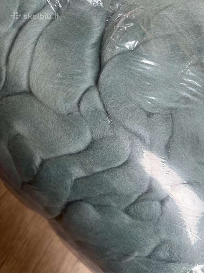 Merino vilnis siūlai-2kg - nuotraukos Nr. 2
