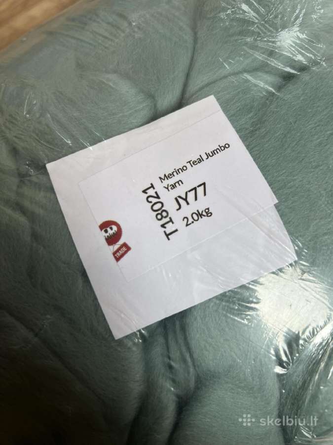 Merino vilnis siūlai-2kg - nuotraukos Nr. 4