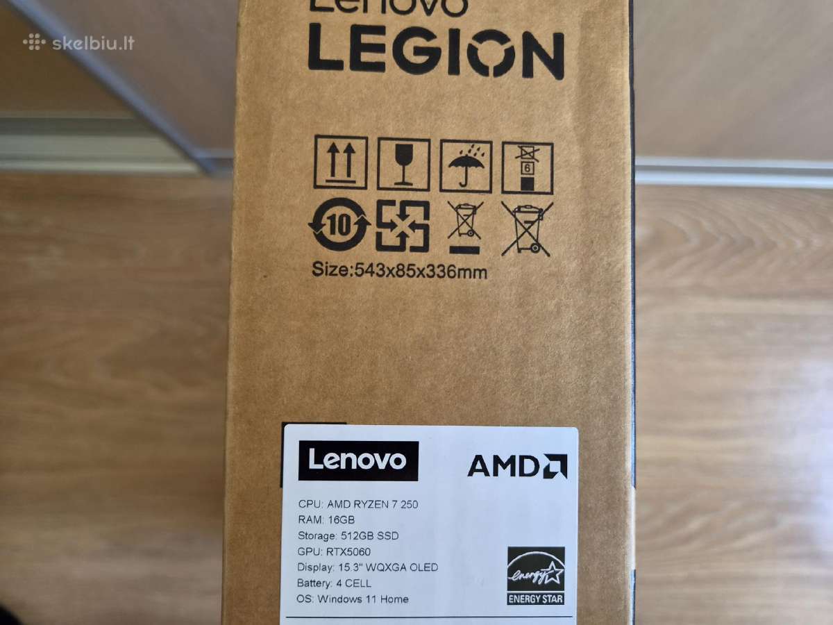 Lenovo Legion 5 11gen R7 Rtx5060 - nuotraukos Nr. 4
