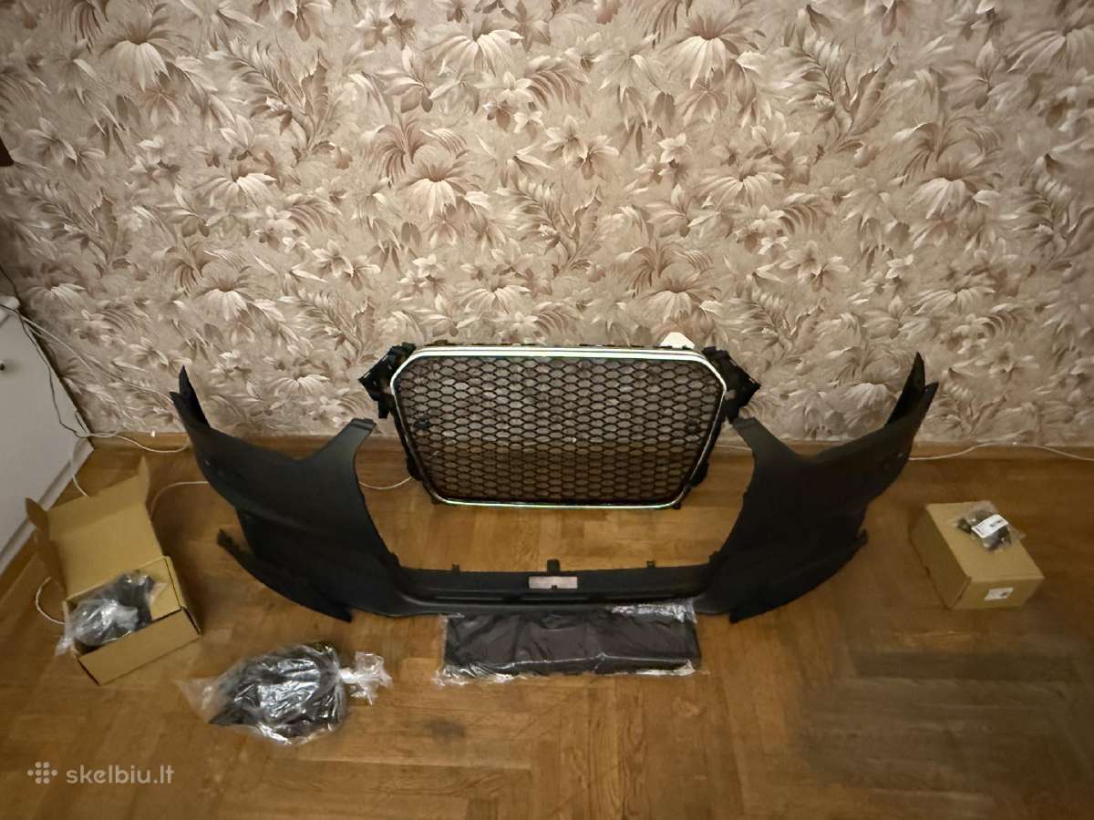 Priekinis bamperis audi a4 - nuotraukos Nr. 2