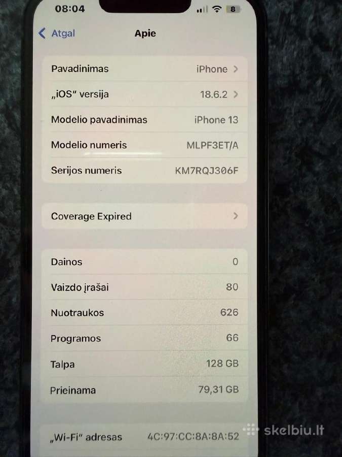 iPhone 13 - nuotraukos Nr. 5