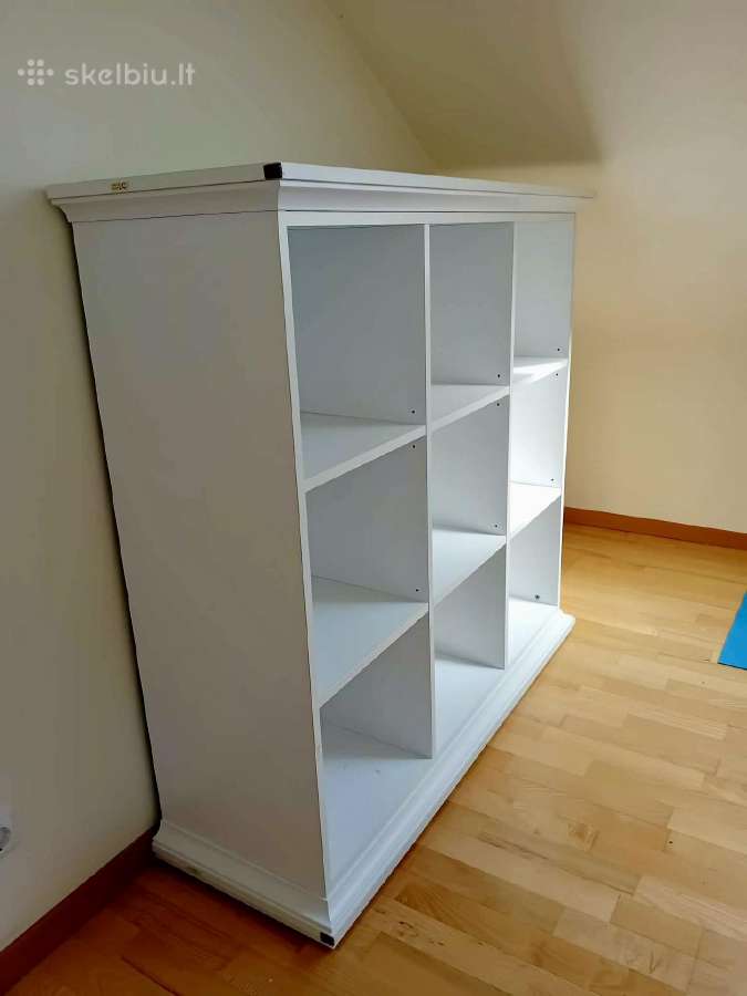Ikea balta didelė knygų lentyna - nuotraukos Nr. 2