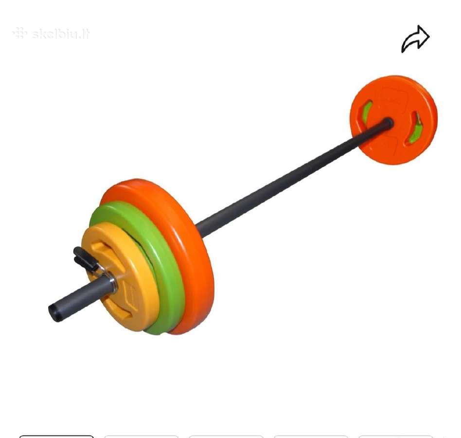 Štanga 20 kg - nuotraukos Nr. 2