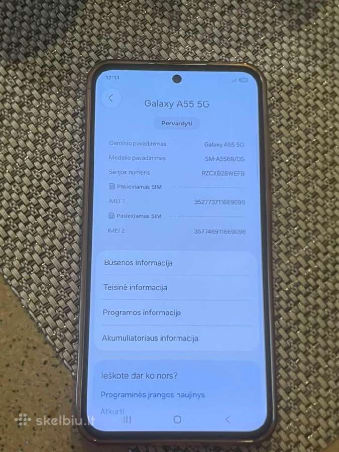 Samsung A55 - nuotraukos Nr. 2