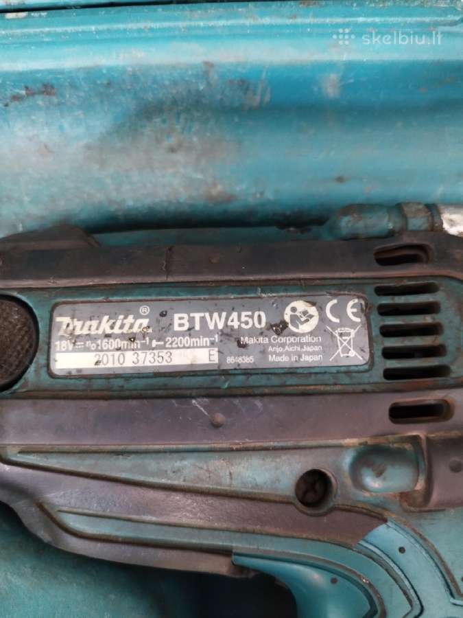 Makita Btw 450 - nuotraukos Nr. 2