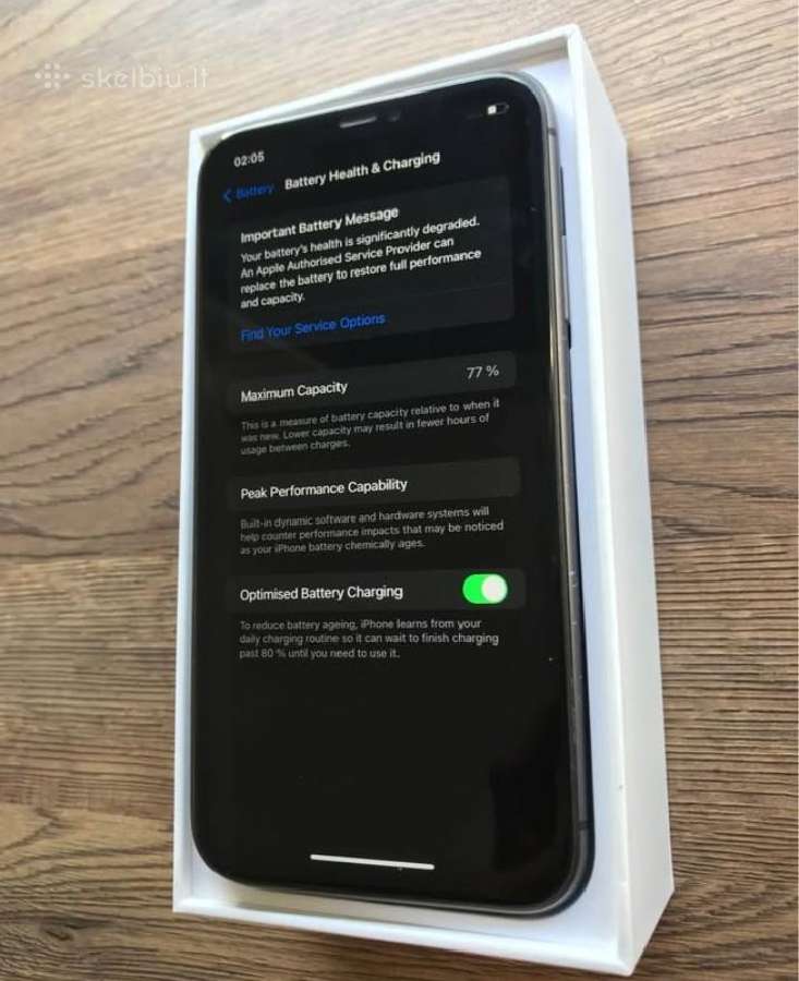 iPhone 11 64 GB 77% - nuotraukos Nr. 6